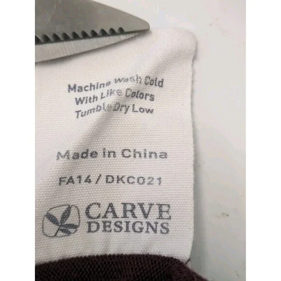 Carve Designs Maroon Colorful Geometric Cowl Neck Long Sleeve Dress sz XS - Picture 13 of 13